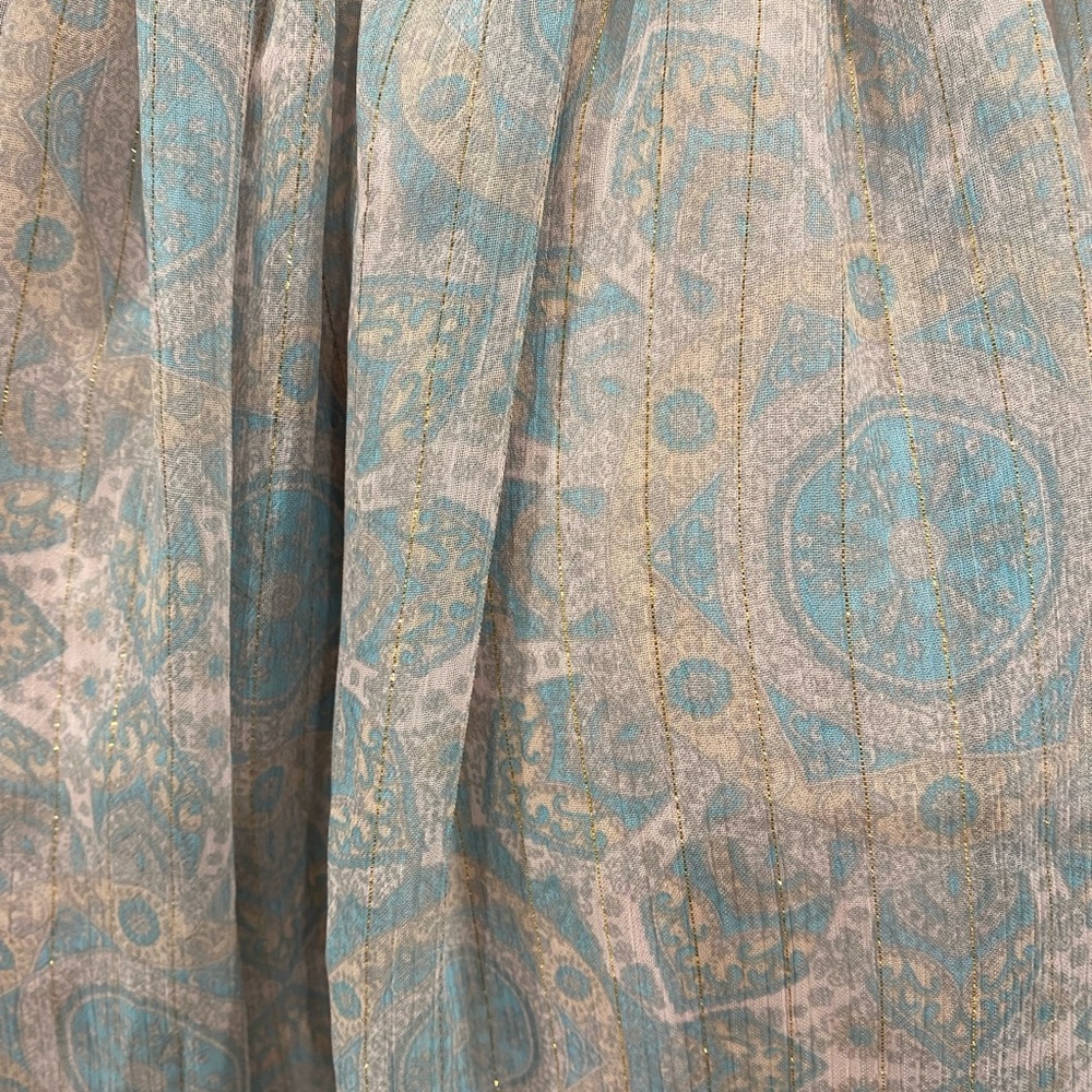 SEED HERITAGE Pastel Glitter Paisley Boho Summer Shorts Size 10 - Picture 5 of 6